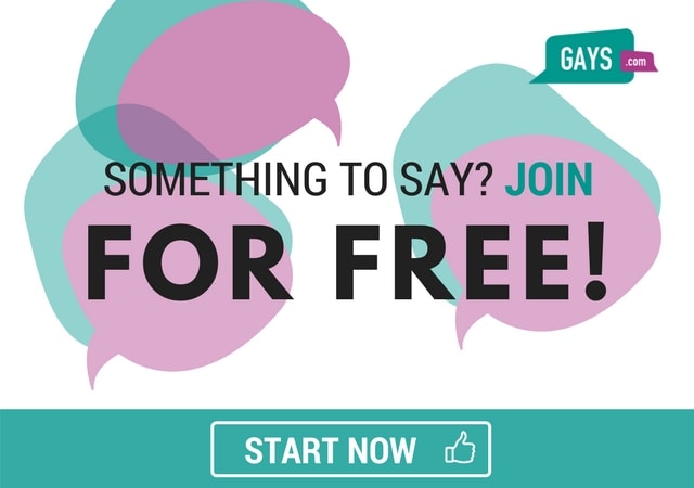 Join the Gays.com discussion in the forum for free!