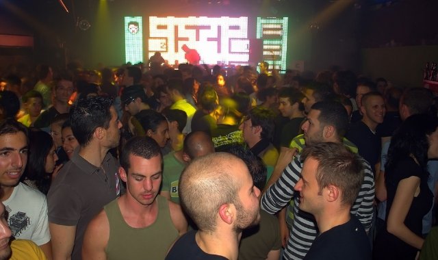 The gay scene in Tel Aviv. 